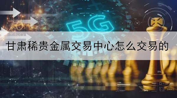 甘肃稀贵金属交易中心怎么交易的