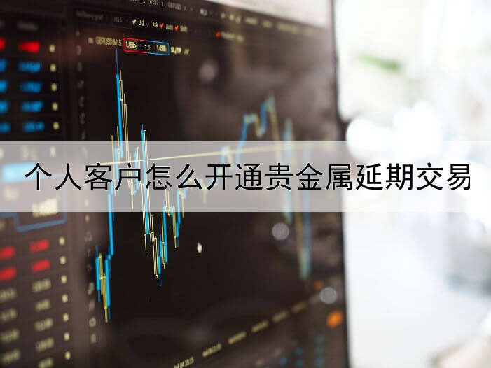 个人客户怎么开通贵金属延期交易