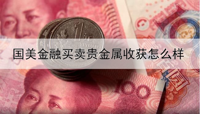 国美金融买卖贵金属收获怎么样