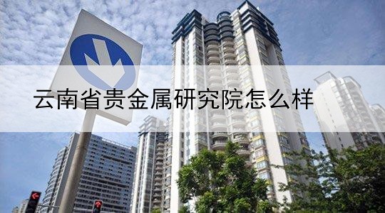 云南省贵金属研究院怎么样